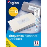 thumbnail of agipa Universal-Etiketten, 99,1 x 33,9 mm, weiß