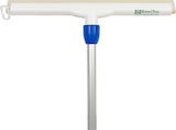 thumbnail of Hygiene Wasserschieber 55cm Breit mit Stiel 140cm Lang HACCP Wasserabzieher Kunststoff weiß