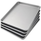 thumbnail of Tabuleiro de alumínio WORLDMAI liso 60x40x2,5 cm para forno de padaria, pastelaria e hotelaria.