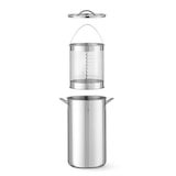 thumbnail of Pentola per pasta Hendi, pentola per asparagi da 5,5 litri, 3 pezzi, in acciaio inox