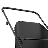 thumbnail of Ramasse feuilles mécanique Grand Bac 100L Largeur 53 cm Balayeuse Aspirateur de feuilles herbe gazon INTEC