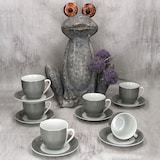 thumbnail of MamboCat 6er Set Variant Grau Kaffeetassen mit Untertassen