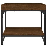 thumbnail of vidaXL Couchtisch Braun Eichen-Optik 49,5x49,5x45 cm Holzwerkstoff
