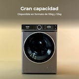 thumbnail of EVVO Lavadora 12 kg carga frontal Nova Q12x, 1400 rpm, Clase energética A, Motor Inverter eDRIVE, tambor diamante ePROTECT, 14 programas, vapor