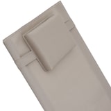 thumbnail of tectake Tumbona de jardín TAYA, ergonómica, función oscilante - Juego de 2 beige