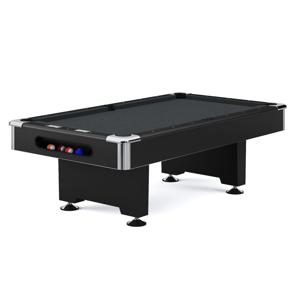 Automaten Hoffmann Billardtisch "Club Pro III", Simonis 860, Slate-Grey, 9 ft (Spielfeld 254x127 cm)