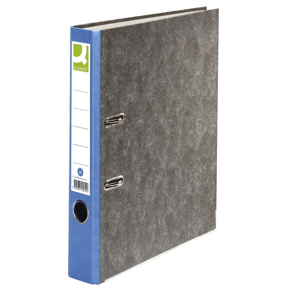 Q-Connect® KF18716 Wolkenmarmor-Ordner - A4, 50 mm, blau