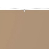 thumbnail of vidaXL Senkrechtmarkise Taupe 140x420 cm Oxford-Gewebe