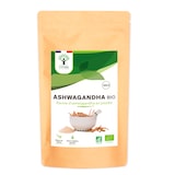 thumbnail of Ashwagandha Bio - Withania somnifera - Racines d'Ashwagandha Indien en Poudre - Sommeil Anti-stress - Conditionné en France - Certifié Ecocert - 300g