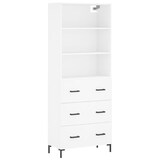 thumbnail of Helloshop26 - Buffet Sideboard Kommode Schrank Aufbewahrungseinheit Organizer Küche Wohnzimmer Lounge hoch 69,5 x 34 x 180 cm 02_0032555