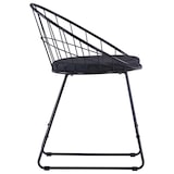 thumbnail of vidaXL Esszimmerstühle mit Kunstledersitzen 4 Stk. Schwarz Stahl