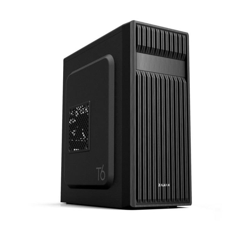 Zalman Boitier Pc T6 - Moyen Tour - Noir - Format Atx T6bk