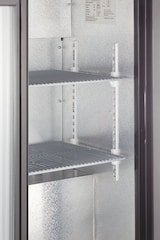 thumbnail of GastroHero Barkühlschrank ECO 230 schwarz 218 Liter Getränkekühlschrank Schiebetüren LED unterbaufähig Umluft