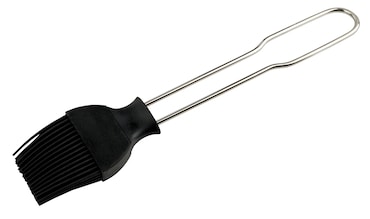 METRO PROFESSIONAL Pincel para repostería, acero inoxidable / silicona, 21 cm, negro