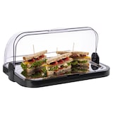 thumbnail of APS Couvercle Rolltop pour vitrine de buffet, plastique, 32 x 44 x 20.5 cm
