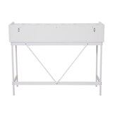 thumbnail of SVITA VALEO smalle consoletafel met plank, staande plank, gangtafel met lade, wit