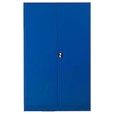 thumbnail of PROREGAL Stahlschrank BEE mit 10 lackierten Fachböden | HxBxT 195x120x42cm | Blau-Blau | Werkstattschrank Werkzeugschrank Aktenschrank