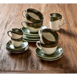 thumbnail of H&S PM Avocado Untertasse rund 12cm 6er