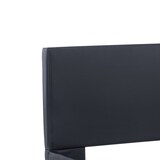 thumbnail of vidaXL Bettgestell mit LED Schwarz Kunstleder 90x200 cm