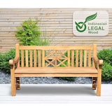 thumbnail of Teakbank Florida teak/150 cm
