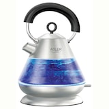 thumbnail of Adler AD 1282 Hervidor Agua Eléctrico 1,5 Litros Jarra Cristal Inalámbrica Retroiluminada, Apagado Automático, Transparente, 2200W