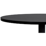 thumbnail of Statafel rond zwart/zwart