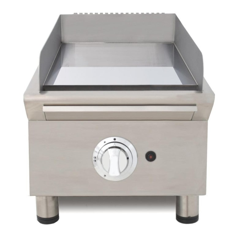 Plancha de gas de acero rectificado de 40cm 15mm