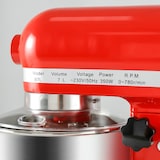 thumbnail of Robot de cuisine pâtissier professionnel 7 litres - Rouge - Equipementpro