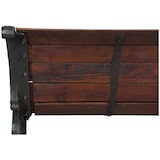 thumbnail of Panchina in legno massiccio e ghisa L145xPR65xH77 cm