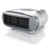 thumbnail of Brandson Heizlüfter 2000W, einstellbares Thermostat, Überhitzungsschutz, Automatische Abschaltung, 3 Leistungsstufen, Weiß/Silber