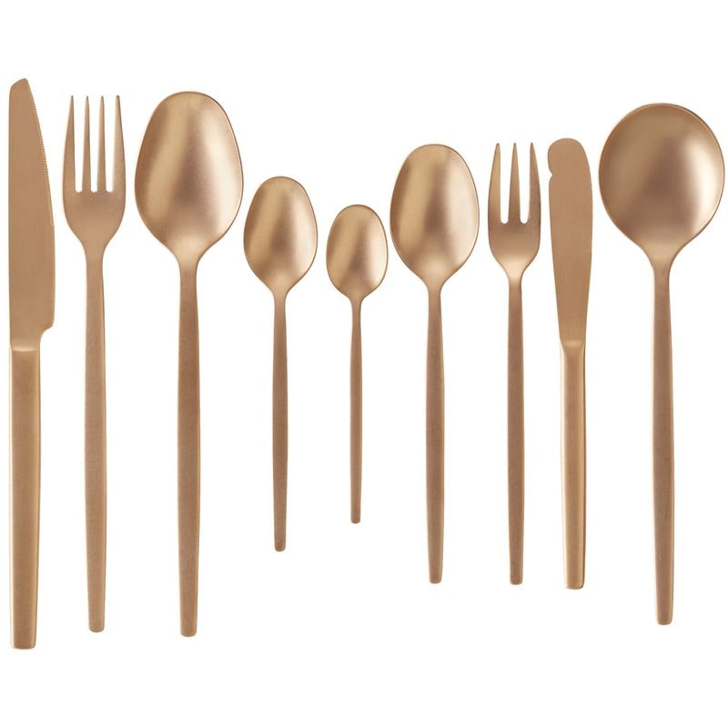 108 tlg. Besteckset ALEX BRONZE, mit bronze, matte PVD Beschichtung, Chromnickelstahl 18/10