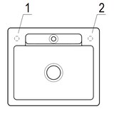 thumbnail of Villeroy&Boch Spülbecken, Küchenspüle Siluet 60 S Steam 600x510mm, Unterschrankbreite 60cm
