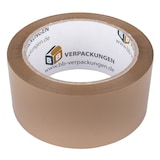 thumbnail of 12 x Klebeband (4,8 cm x 66 m) braun Packband Paketband Kleberolle leise abrollend klebstark BB-Verpackungen PP28
