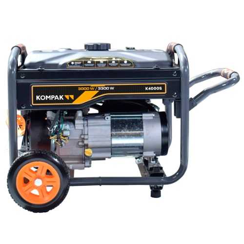 Generador Kompak eléctrico monofásico K4000S gasolina 3300W