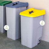 thumbnail of WellHome - Contenedor de Basura Abierto 110L con 30 Bolsas de basura, Color Amarillo