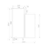 thumbnail of Congelador acero inoxidable + aluminio 1200 litros estático