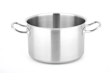 METRO PROFESSIONAL Marmite, acier inoxydable, Ø 32 cm, 9.8 L, hauteur : 13 cm, induction