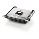 thumbnail of - Parrilla multifunción de acero inoxidable - Grandes placas de teflón - Tapa flotante - Termostato regulable para uso no intensivo DOMO