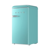 thumbnail of EVVO Frigorífico Mini F26 Retro Azul Pastel, 95 litros, diseño vintage, bajo consumo, silencioso