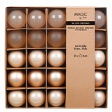 thumbnail of 25 Weihnachtskugeln Glas 6cm matt glänzend transparent Christbaumkugeln Weihnachtsbaumkugeln Weihnachten Christbaumschmuck Weihnachtsbaumschmuck