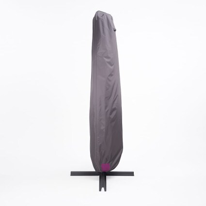 Capa para guarda-sol, vertical, Poliéster 180 g, Cor Cinza, 230x45x45