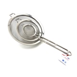 thumbnail of aro Conjunto de escorredores, aço inoxidável, Ø 8.5/14.5/19.5 cm, prateado, 3 unidades