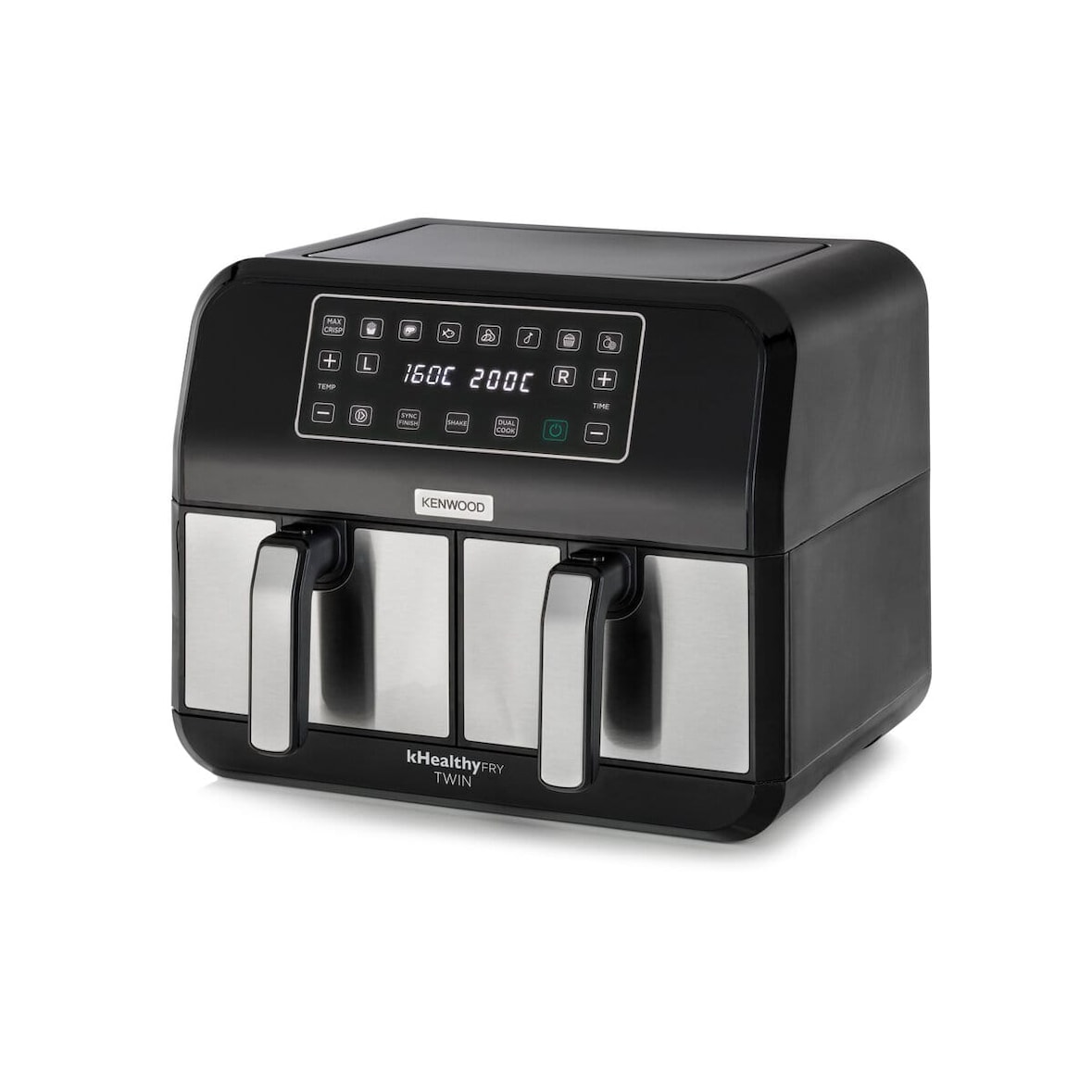 Kenwood kHealthy Fry Twin Air Fryer HFM20.000MB in schwarz