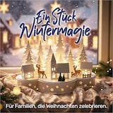 thumbnail of Beleuchtete LED Weihnachtsstadt mit Rentieren Weihnachtsdeko