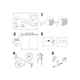 thumbnail of Glattes, blickdichtes Polyester-Rollo