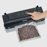 thumbnail of Selador de Sacos Severin FS3610; Potência: 110W; Sucção e selagem com apenas um toque; Lâmina integrada para corte dos sacos