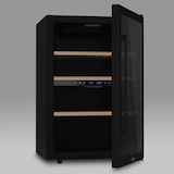 thumbnail of Cantinetta per vino Les Petits Champs CAVCDB62 da 62 bottiglie dual zone 12-20°C nera
