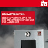 thumbnail of Räucherofen 7000 - 81x28x40 cm - Premium Räucherschrank - Legierter Stahl - Smoker mit Sichtfenster & Thermometer
