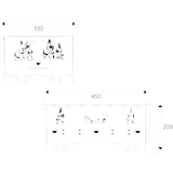 thumbnail of Hubo Outdoor-Grill – Tragbar, zerlegbar & sicher für Camping, Picknick & Garten