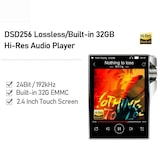 thumbnail of Lecteur MP3 Hifi Bluetooth Écran IPS 32GB Son Stéréo Décodage DSD256 YONIS
